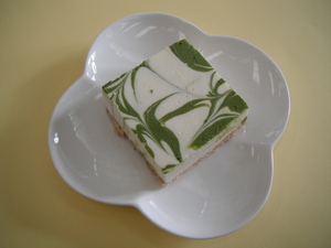 抹茶のレアチーズケーキ.JPGのサムネール画像